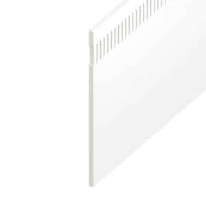 200mm Vented Soffit Board in White x 5m