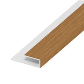 25mm Board Clip in Oak x 5m