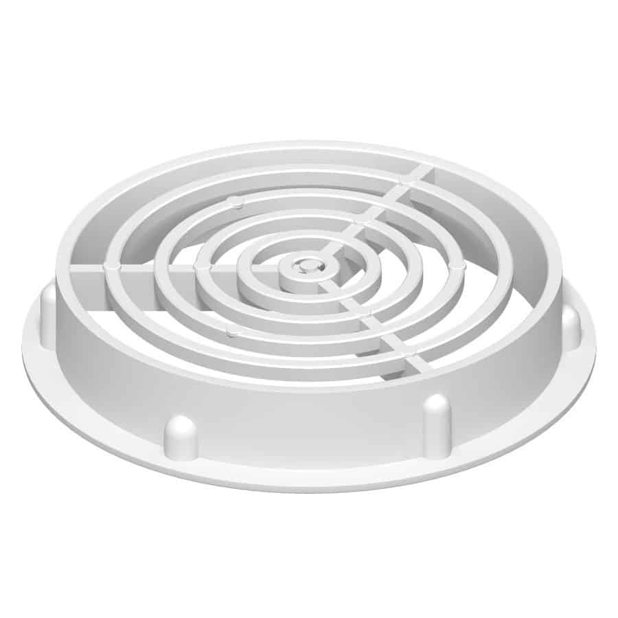 70mm Circular Soffit Vent in Oak 70mm Circular Soffit Vent in Oak