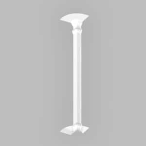 90° Ogee Internal Corn Trim in White 2