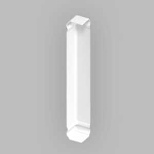 Ogee Corner Trim in White