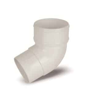 112° Round Offset Bend in White scaled