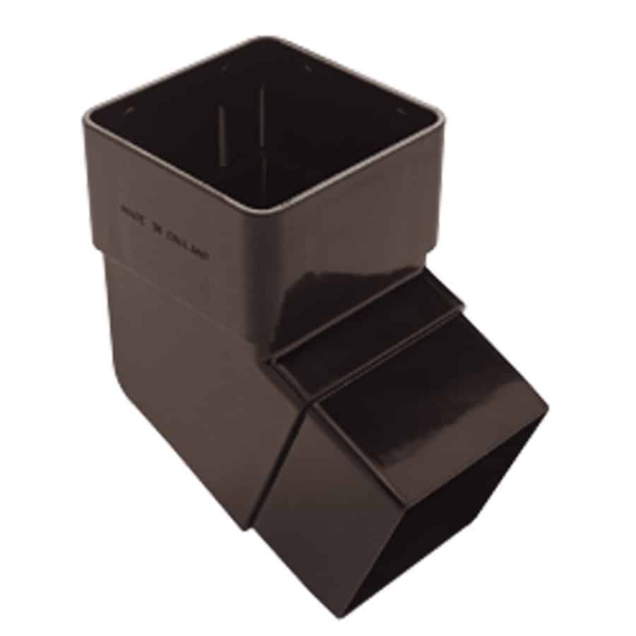 112° Square Offset Bend in Black 112° Square Offset Bend in Black