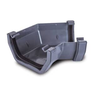 135° Square line Gutter Angle in Anthracite Grey