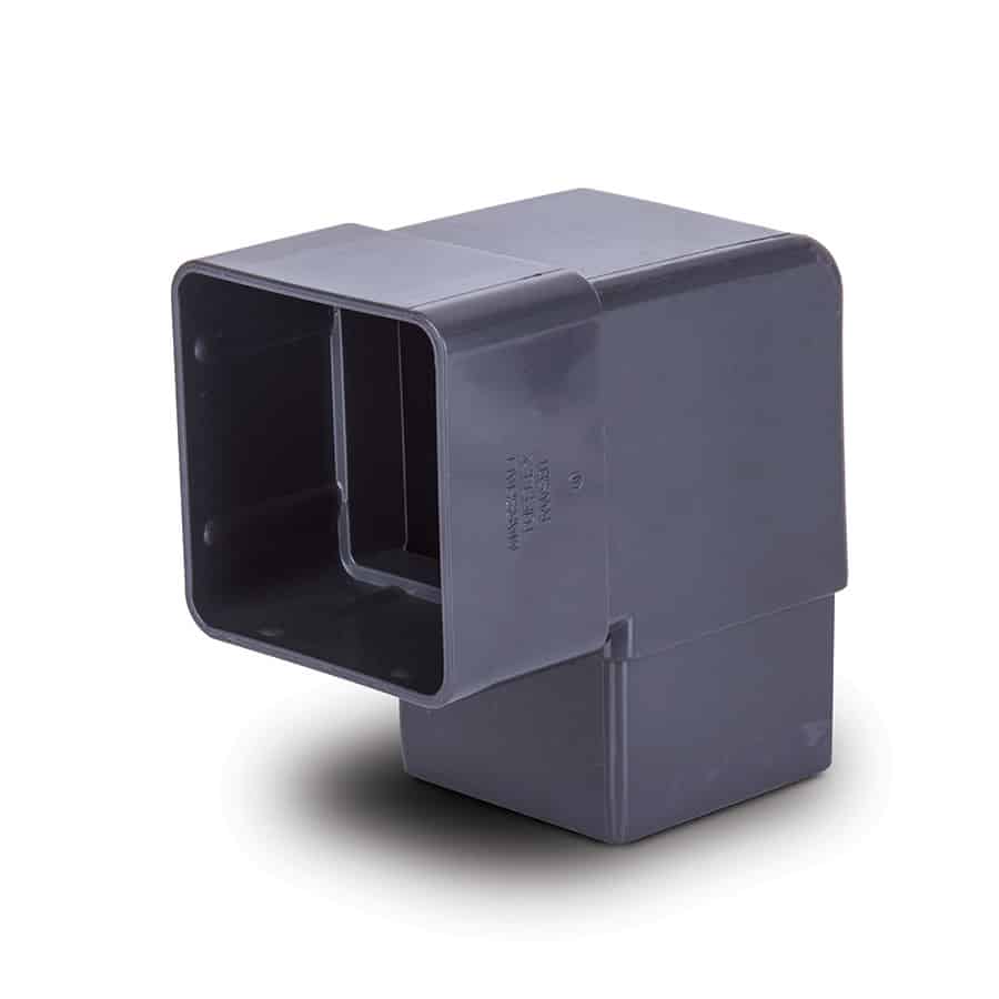90° Square Offset Bend in Anthracite Grey 90° Square Offset Bend in Anthracite Grey