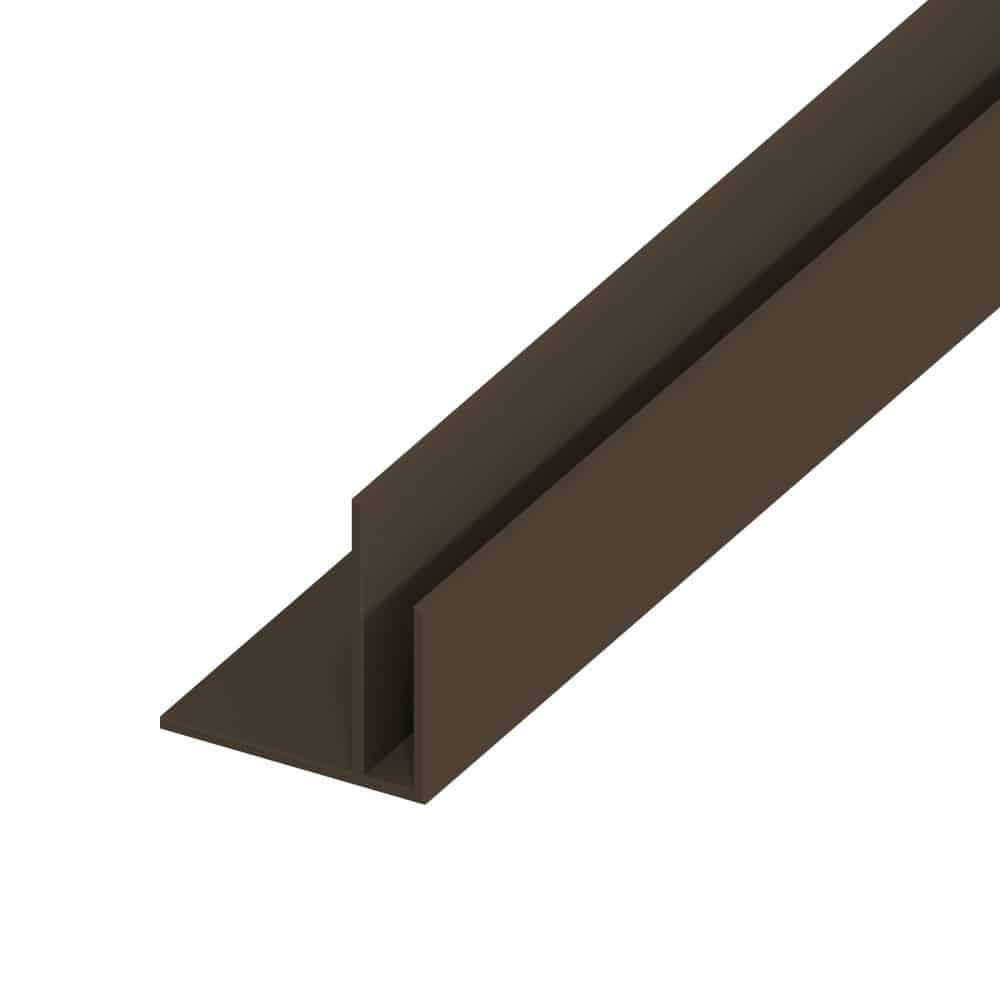 Cladding Starter Trim in Brown Cladding Starter Trim in Brown