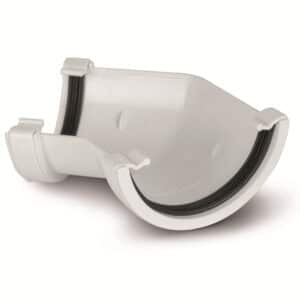 Half Round 135° Angle in White scaled