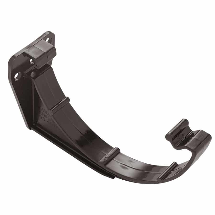 Half Round Fascia Bracket in Black Half Round Fascia Bracket in Black