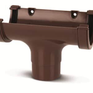 Half Round Running Outlet in Brown scaled