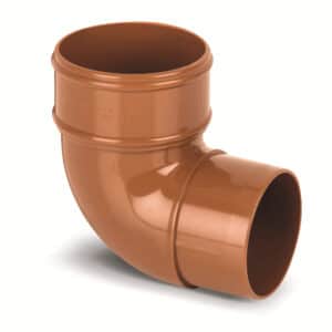 Round 68mm 90° Bend in Clay Brown scaled