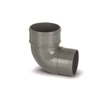 Round 68mm 90° Bend in Grey scaled