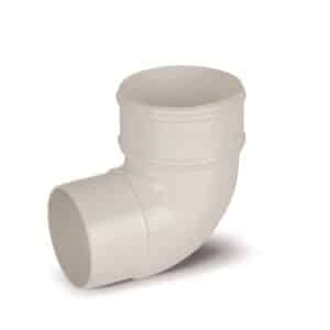 Round 68mm 90° Bend in White scaled