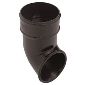 Round 68mm Gutter Shoe in Brown