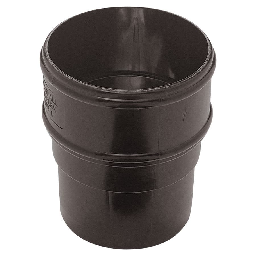Round 68mm Pipe Socket in Black Round 68mm Pipe Socket in Black