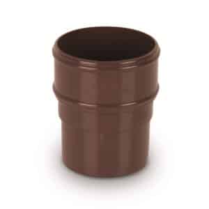 Round 68mm Pipe Socket in Brown scaled