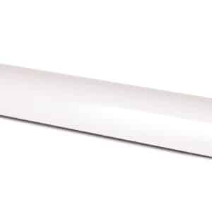 Round Gutter Downpipe in White scaled