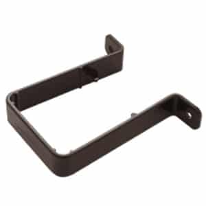 Square Pipe Clip in Black
