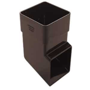 Square Shoe in Black