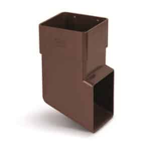 Square Shoe in Brown scaled