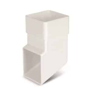 Square Shoe in White