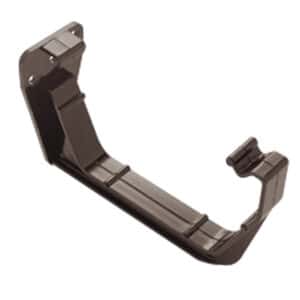 Square line Fascia Bracket in Brown