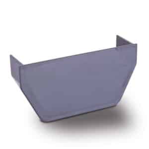 Square line Internal Stop End in Anthracite Grey