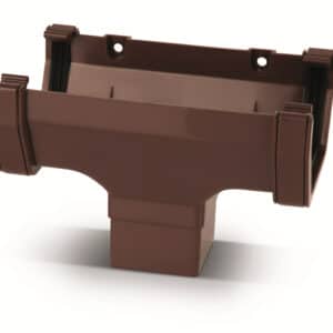 Square line Running Outlet in Brown scaled