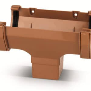 Square line Running Outlet in Clay Brown scaled