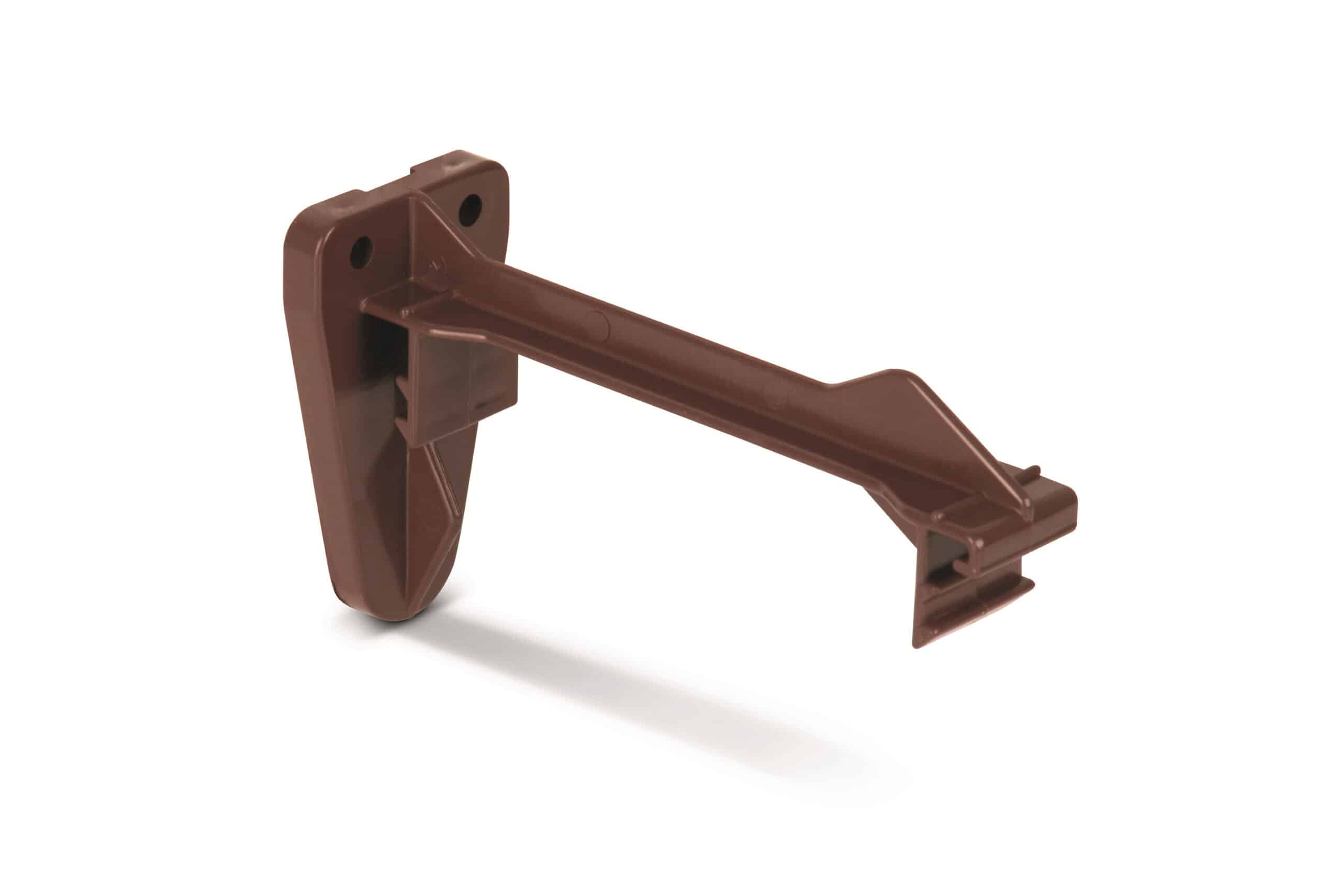 Square line Top Hung Fascia Bracket in Brown scaled Square line Top Hung Fascia Bracket in Brown scaled