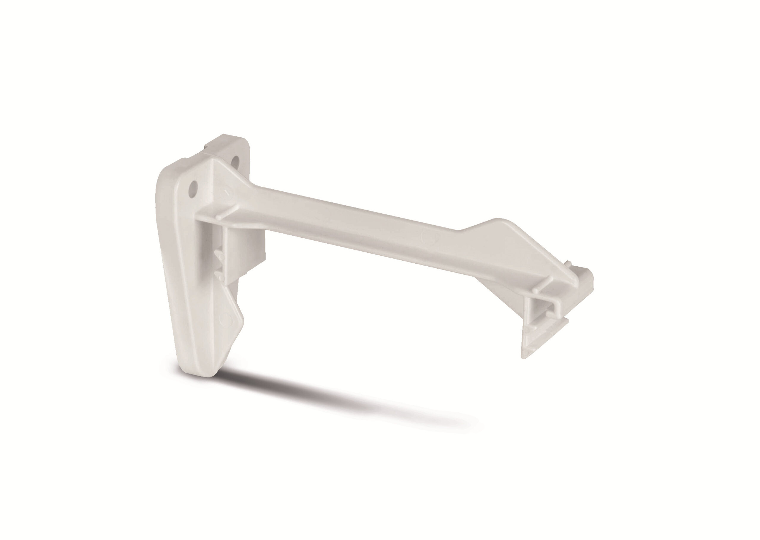 Square line Top Hung Fascia Bracket in White scaled Square line Top Hung Fascia Bracket in White scaled