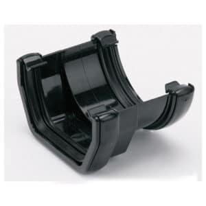 Square line Union Bracket in Black