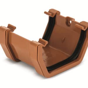 Square line Union Bracket in Clay Brown scaled